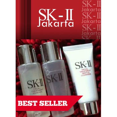 SK-II Paket Pemula uk Medium FTE/ GENTLE CLEANSER/ CLEAR LOTION