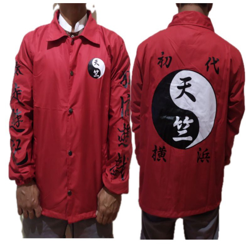 Jaket Coach Tenjiku Izana Kurokawa Tokyo Revengers