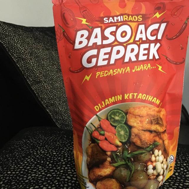 

Baso aci geprek