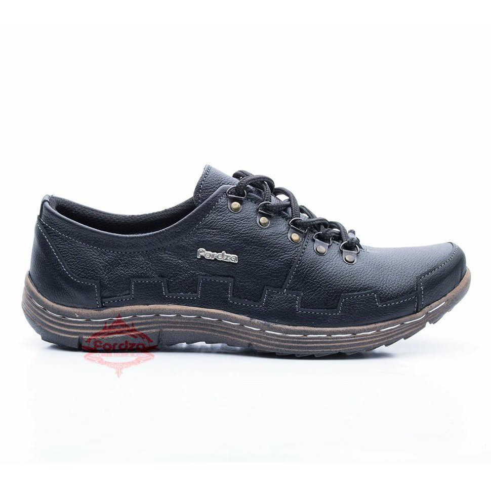 Sepatu Casual Pria Sneakers Kulit Asli Original Handmade Fordza KRS04