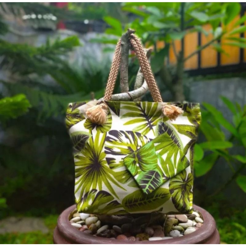 

kanvas tali sumbu/paket lengkap tote bag/tas wanita