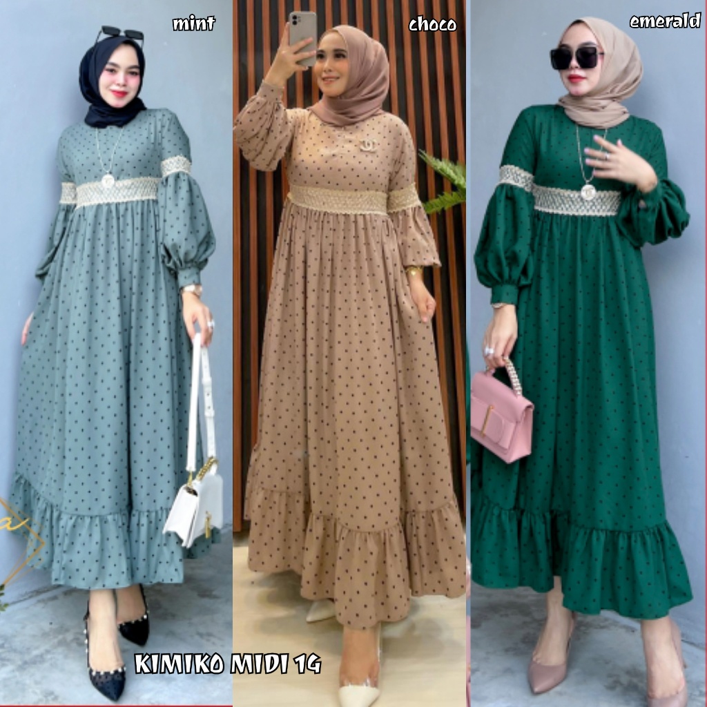 Gamis KIMIKO MIDI 14  Original by ALDISA