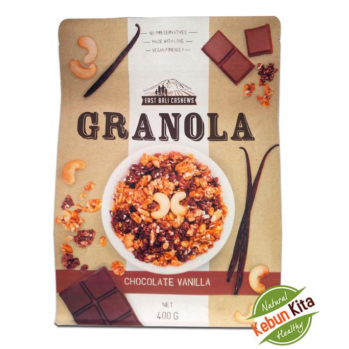 

ENAK Granola Cashew Choco Vanila 400gr ( Kacang Mete ) BANYAK RASA