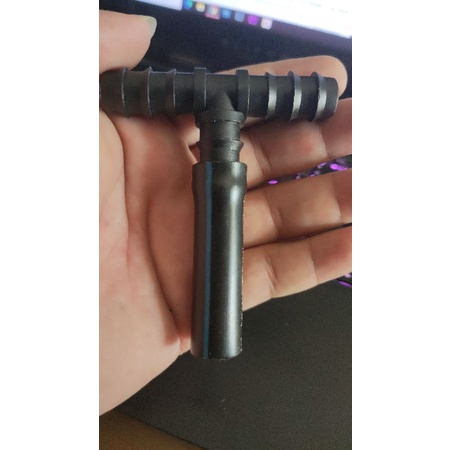 Connector Tee 16mm Cocok untuk Uniring 16*25mm