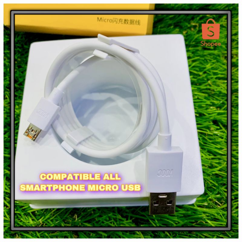 KEBAL DATA REALME VOOC MICRO USB ORIGINAL SUPPORT FAST CHARGING