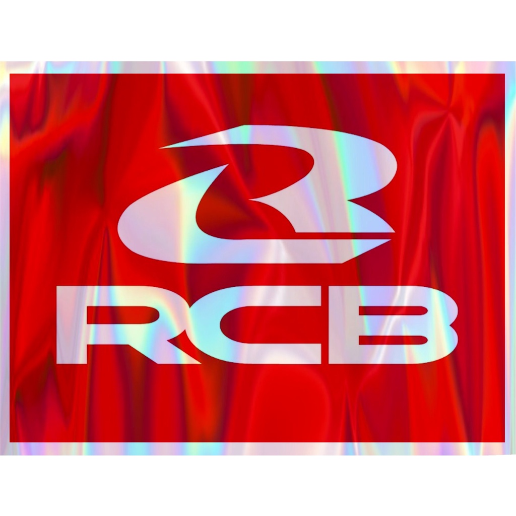 TERMURAH STIKER GAS RCB IPONE HOLOGRAM / GROSIR STIKER TERMURAH