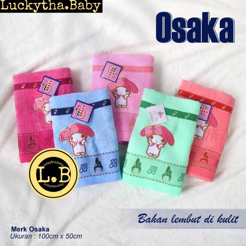 handuk anak osaka boy &amp; girl / handuk baby Osaka 50×100cm / handuk katun microfiber osaka