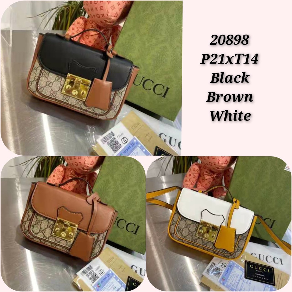 TERBARU TAS WANITA BAHAN GC IMPORT + FREE BOX Kode : 20898