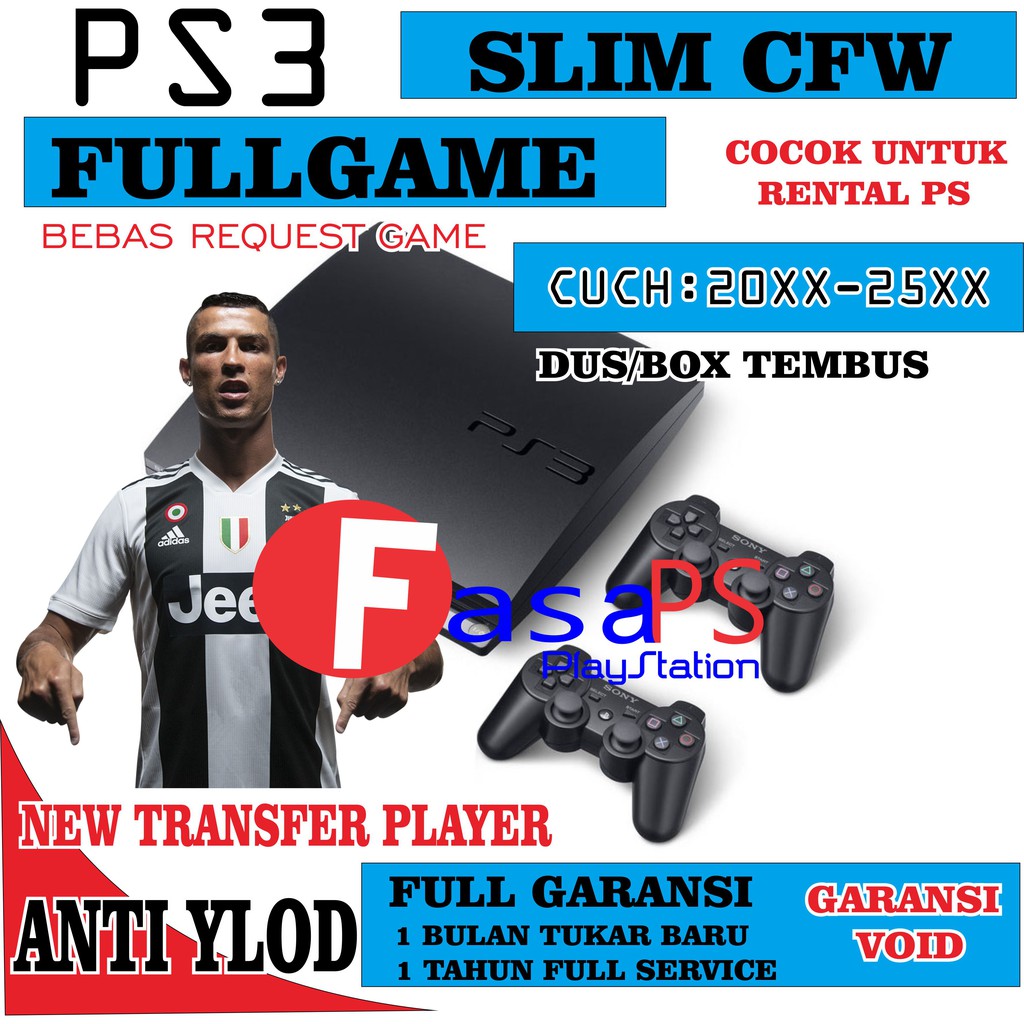 Harga Ps3 Slim Cfw Terbaik Video Games Elektronik April 21 Shopee Indonesia