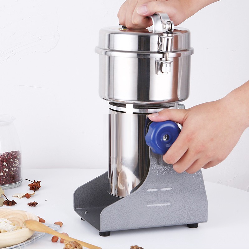 800G Grain Grinder Machine 800Y Stainless steel full copper wire motor MESIN PENGGILING MESIN PENGHALUS SERBUK KOPI TEPUNG REMPAH DLL