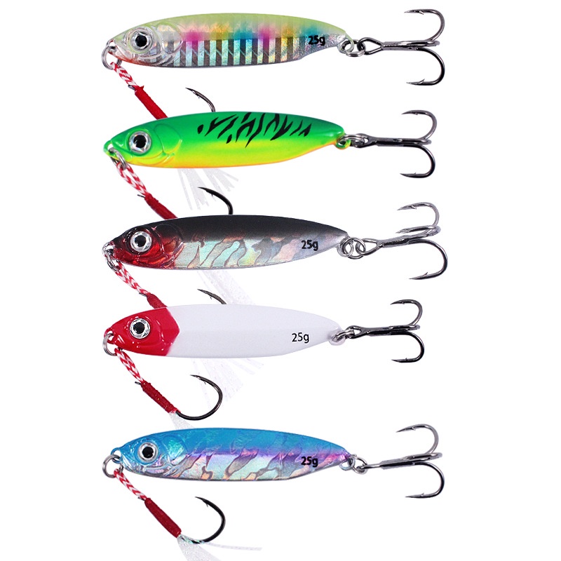 Umpan Pancing Metal Jig Ultralight Fishing Lure jigging bait Casting Castjig Jigs 7gr 10gr 15gr 18gr 25gr Landao