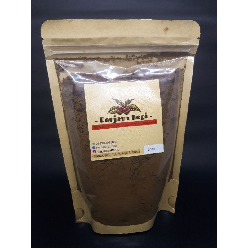 

Renjana Kopi Robusta Lampung 200gr