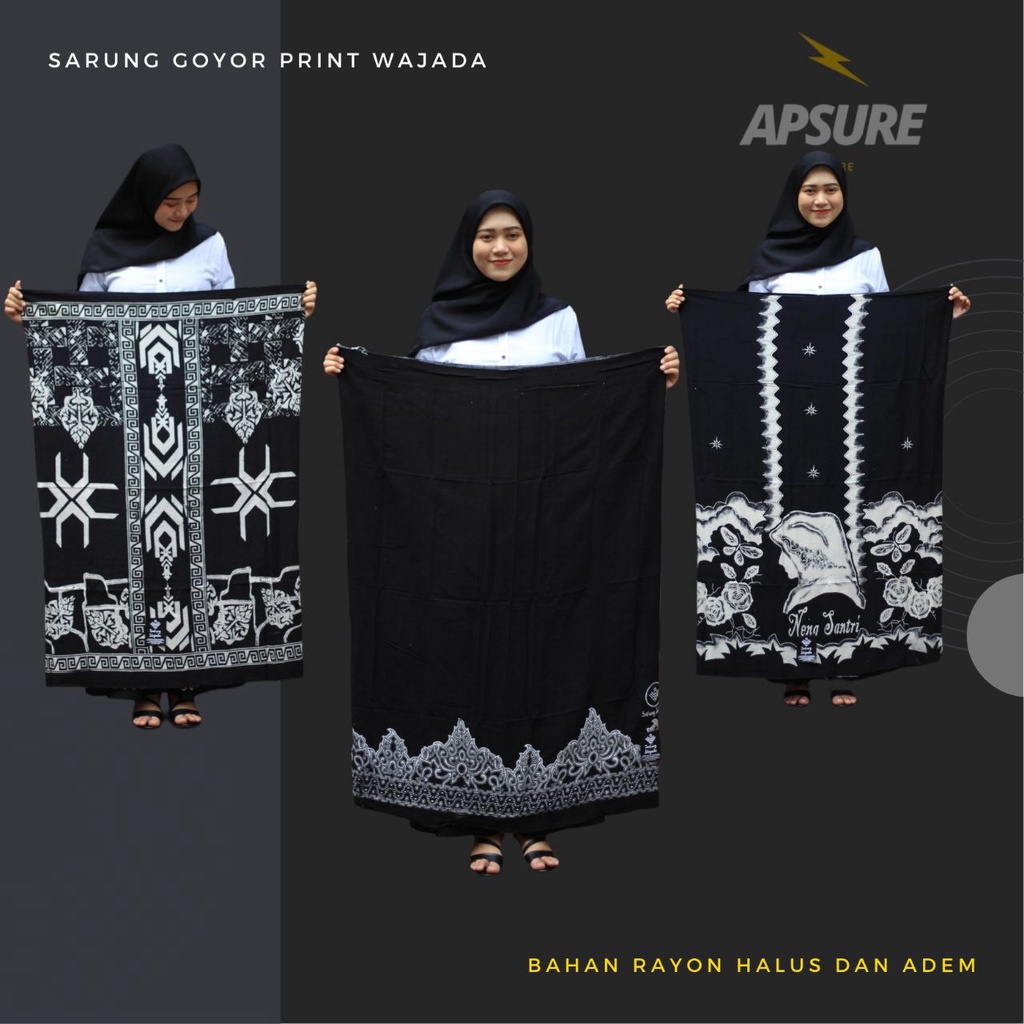 SARUNG WANITA | SARUNG BATIK / SARUNG GOYOR / SARUNG MBAK SANTRI/ BUKAN AQIL SARUNG GOYOR GLOYOR