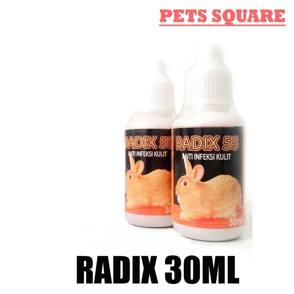 Radix  - Obat Infeksi Kulit Scabies Eksim Kudis Kelinci Aman