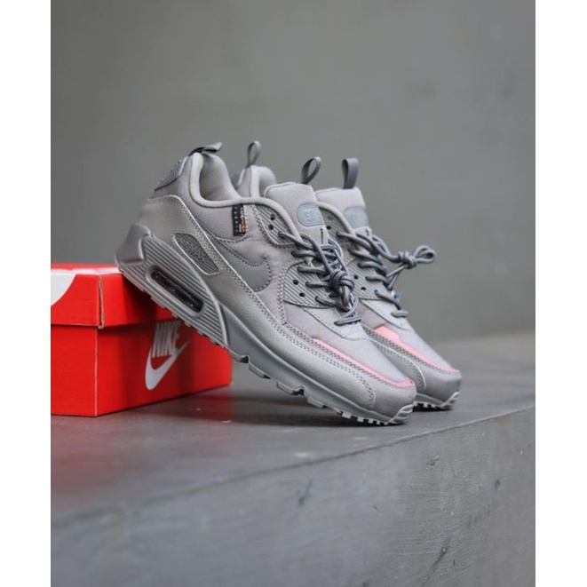 READY Sepatu Air Max 90 Cordora Pack Triple Grey Premium Original