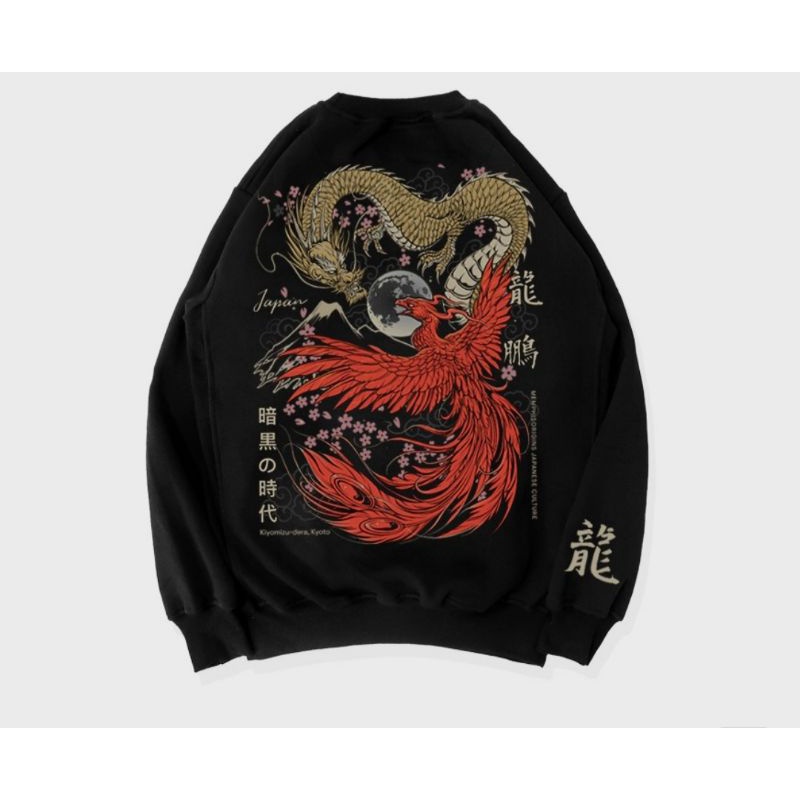 memphis origin crewneck kiyomizu black