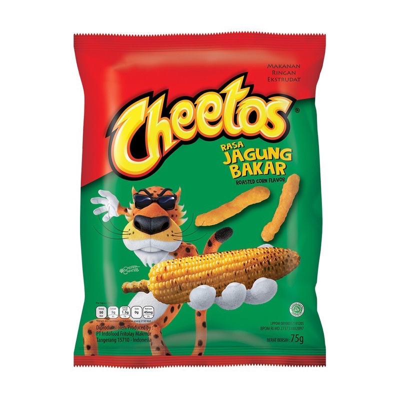 

CHEETOS/CHIKI TWIST SNACK(berubah nama dan kemasan) Jagung bakar