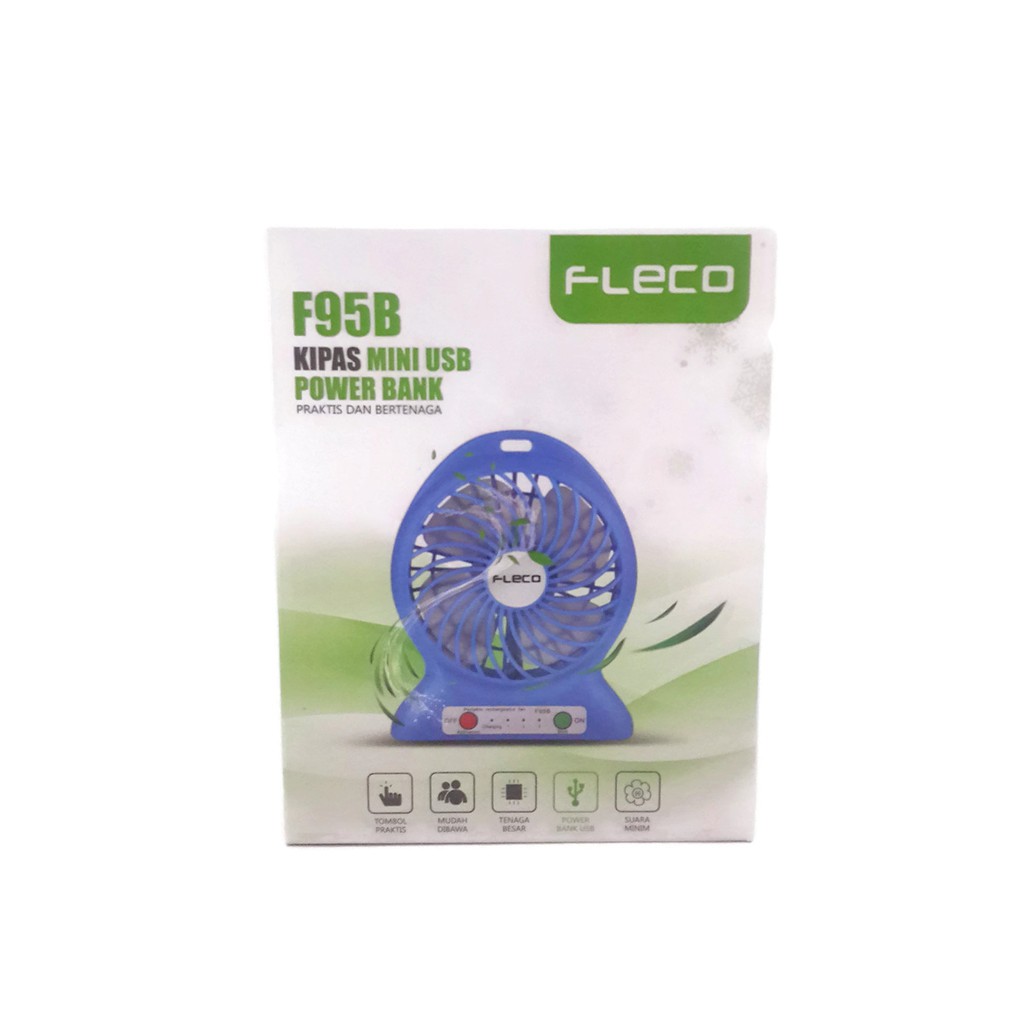 MF. DC018   KIPAS UBS MINI FUN   KIPAS POWERBANK FLECO F95B Diskon