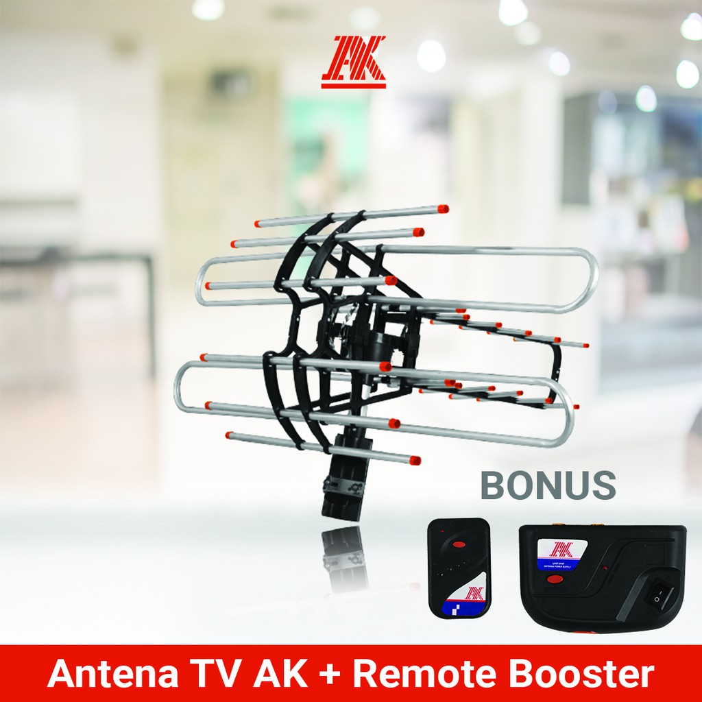 AK Antena Outdoor dengan Remote dan Booster