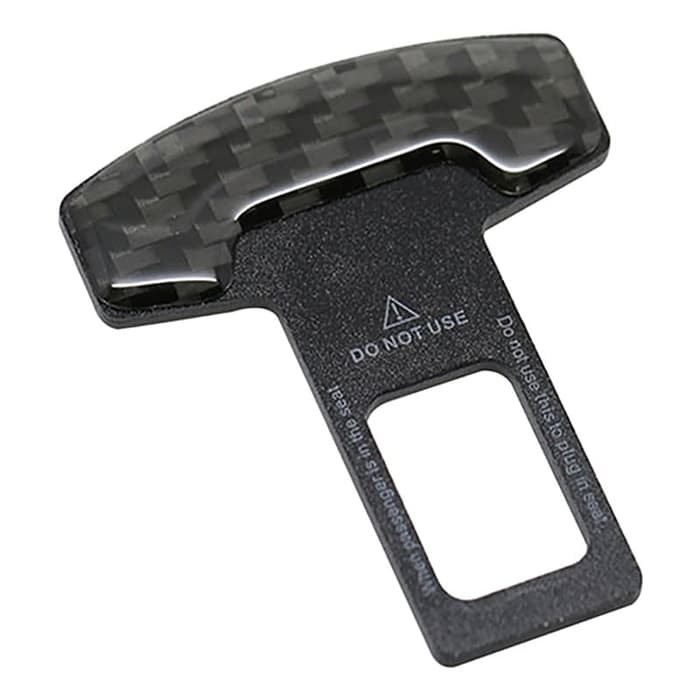 seat belt buckle seatbelt buzzer Carbon alarm stopper colokan 4.7