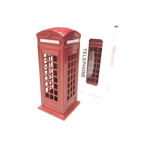 Pajangan Miniatur Telephone Telepon London Inggris 15 cm