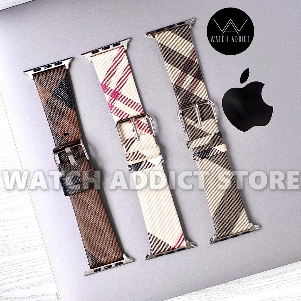 Strap Apple Watch iWatch IWO Burberry Series 42mm 44mm 38mm 40mm
