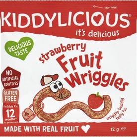 

Mudah Kiddylicious Strawberry Fruit Wriggles 12+ Months Bergaransi