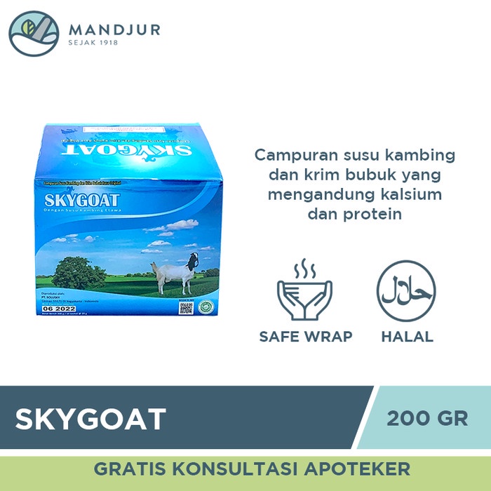 

fe20011vv Skygoat / Sky Goat Susu Kambing Etawa Original Bubuk Xa201As