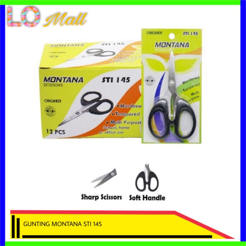 

Gunting Montana STI 145 / Gunting Tajam Serbaguna Murah