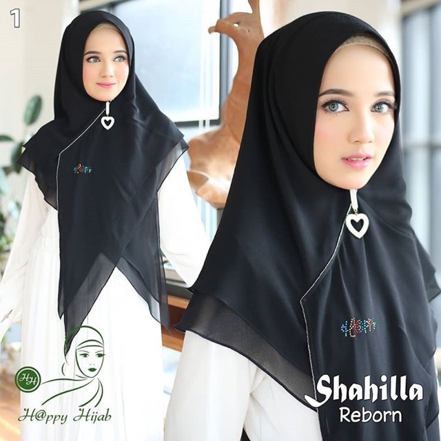 Khimar Shahilla Reborn ori Happy Hijab