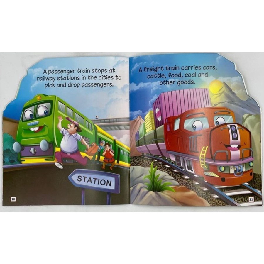 All About Me Transportation Vehicles Storybook buku cerita seri transportasi