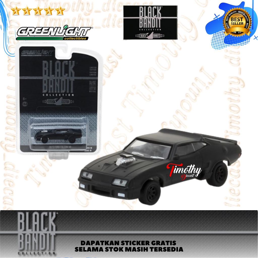 Greenlight 1973 Ford Falcon XB Black Bandit Series 18 Collection