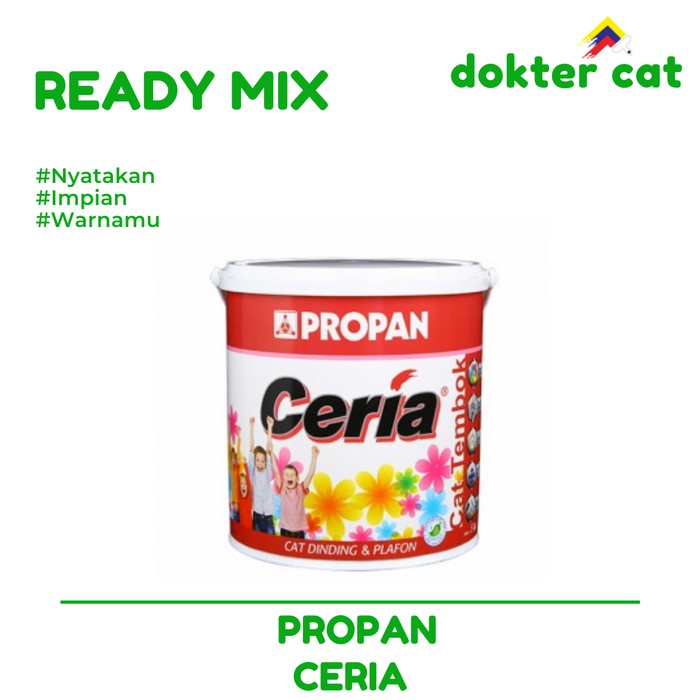 PROPAN CERIA 5KG / CAT READY MIX / CAT TEMBOK / CAT MURAH / CAT PROPAN