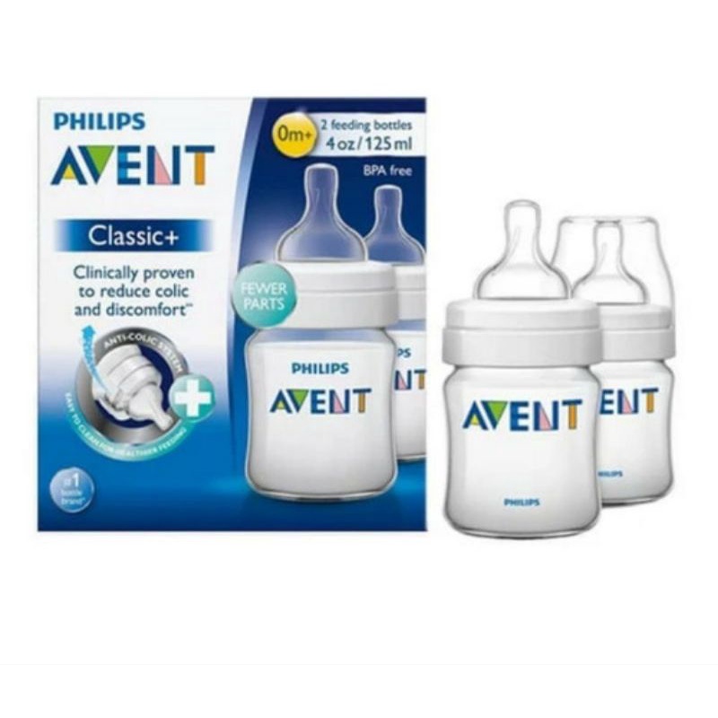 Botol Avent Classic 125ml Twin