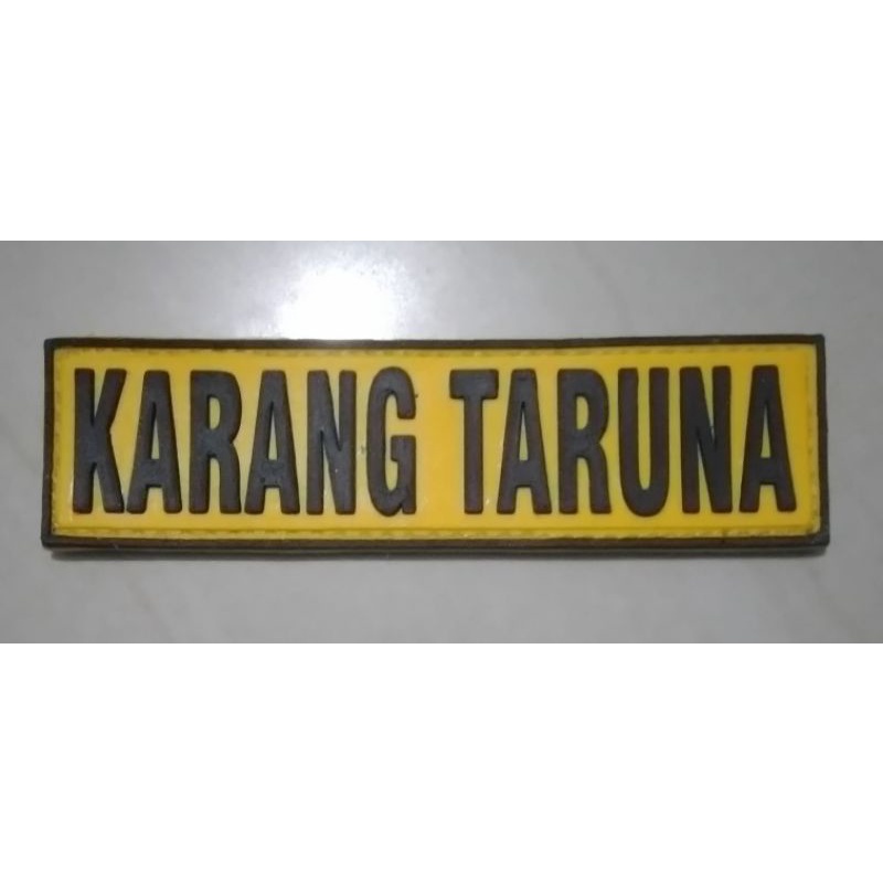 PATCH RUBBER KARANG TARUNA