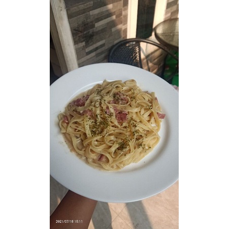 

Fettucine Carbonara