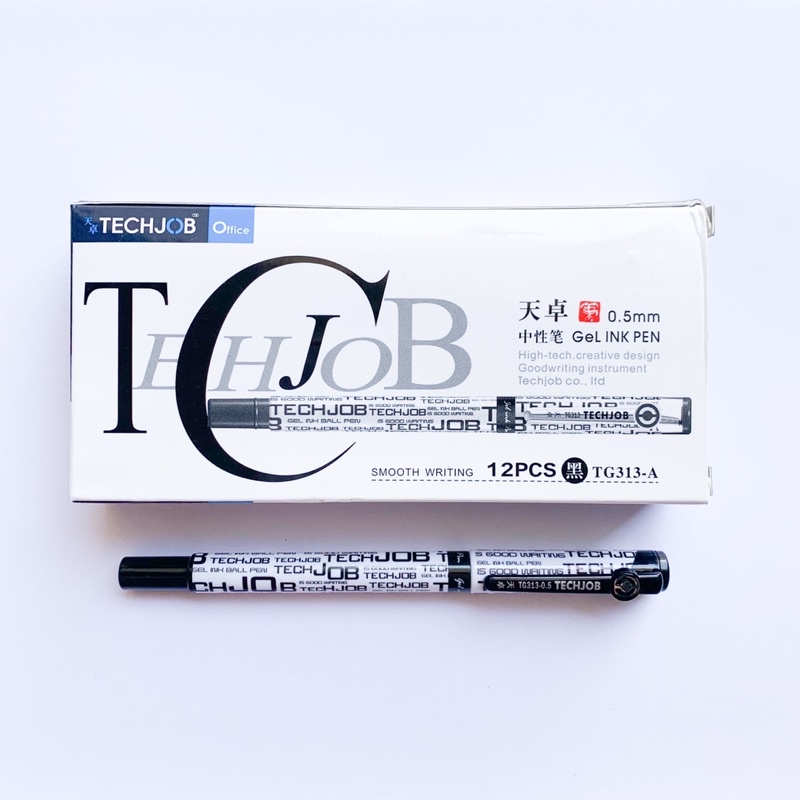 

Bolpen/Ballpoint/Pulpen/Ballpen Techjob TG-313 Hitam