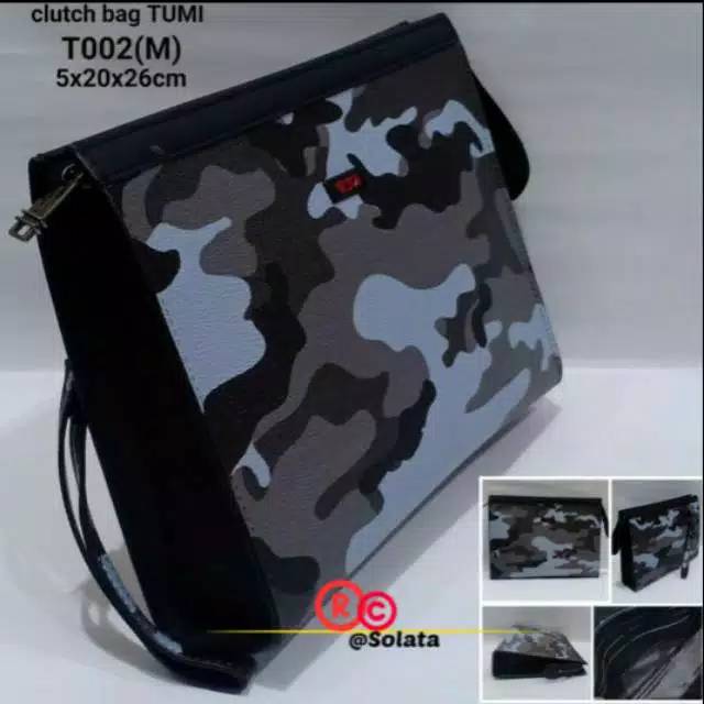 Handbag tumi import pria wanita / clutch tumi import