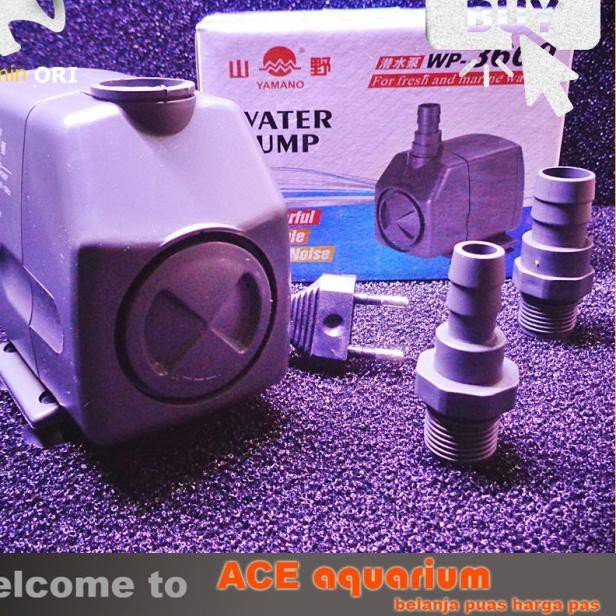 ♠ Pompa Air Kolam Ikan Watt Kecil YAMANO WP 3600 Water Pump ACE Aquarium ♕