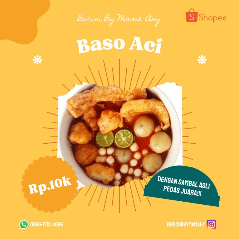 

Baso Aci Enak / Bocini By Mama Any