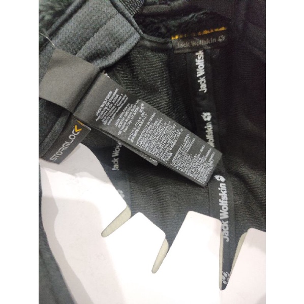 topi jack wolfskin taslan dog ear cap original