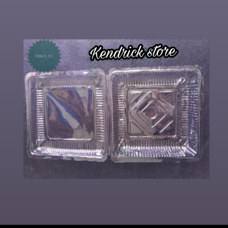 Kotak Mika A1/ Mika A1 Kotak Besar Bening Isi 100 Pcs