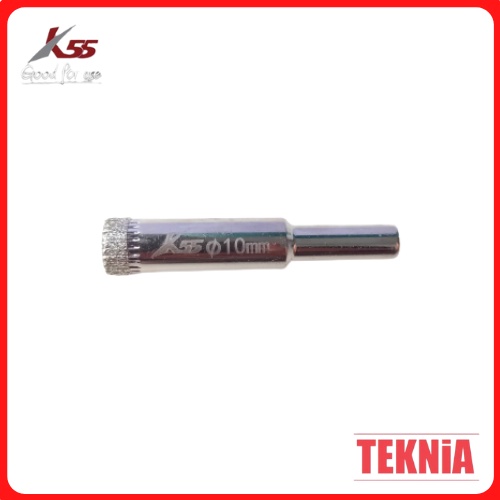 K55 Mata Bor Kaca Diameter 8-10 mm Keramik - Diamond Palting Hole Saw Fiber Glass