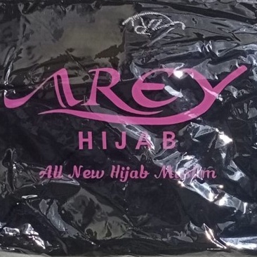 Jilbab Instan Jumbo Syar'i By AREY-HITAM