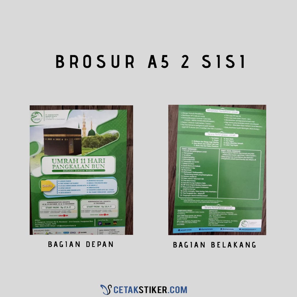 

Brosur A5 2 Sisi