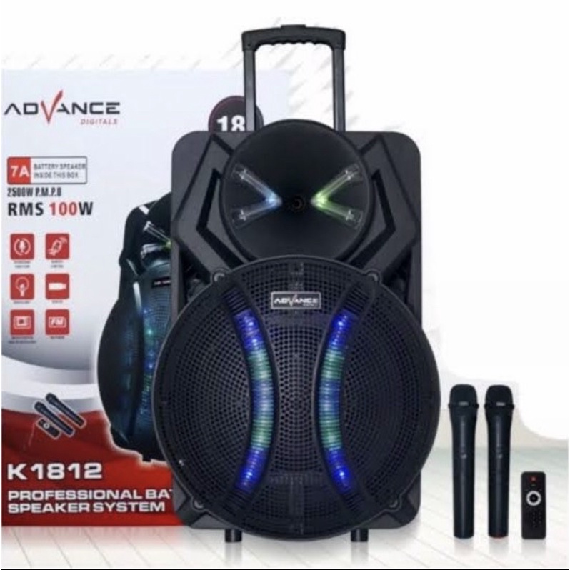 Speaker Meeting Portable Bluetooth 18 inch Advance K1812