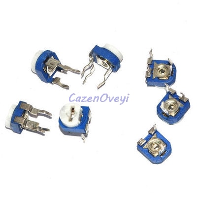 20pcs/lot RM065 RM-065 100 200 500 1K 2K 5K 10K 20K 50K 100K 200K 500K 1M ohm Trimpot Trimmer Potentiometer variable resistor