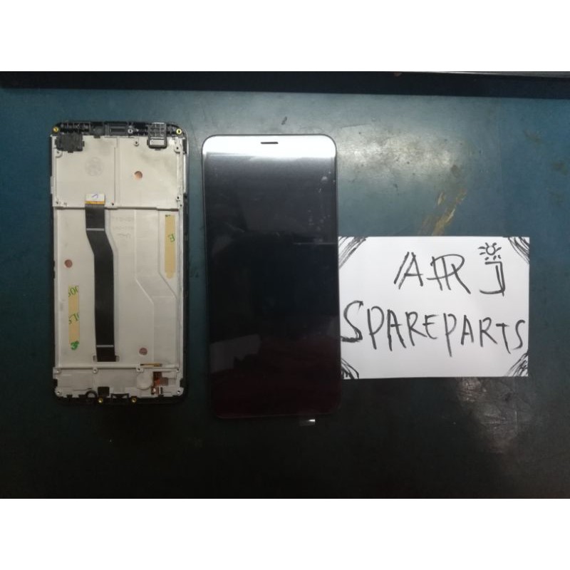 LCD HOTWAV M6 TOUCHSCREEN FRAME CASING BLACK ORI 1 SETT