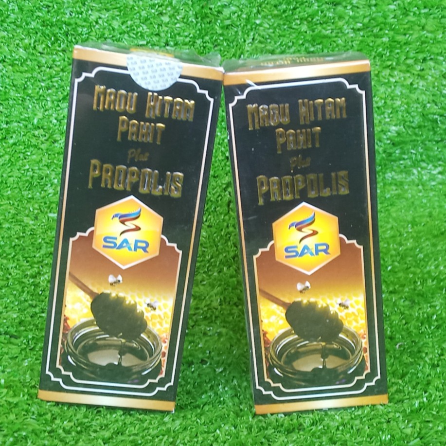 

Madu Hitam Pahit Plus Propolis