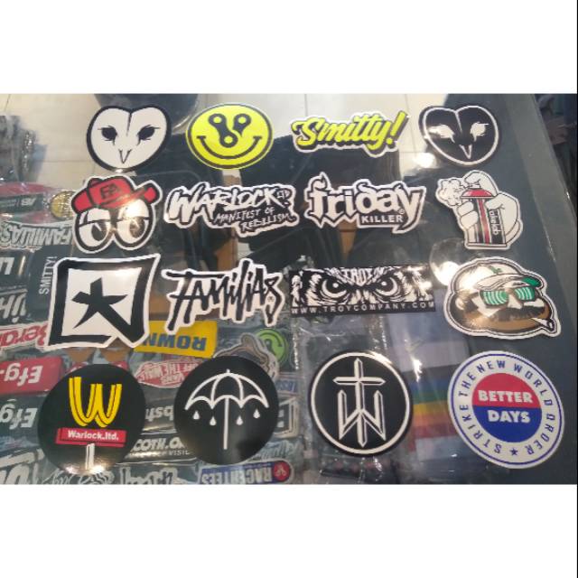 Stiker Distro Bahan Graftac Berkualitas